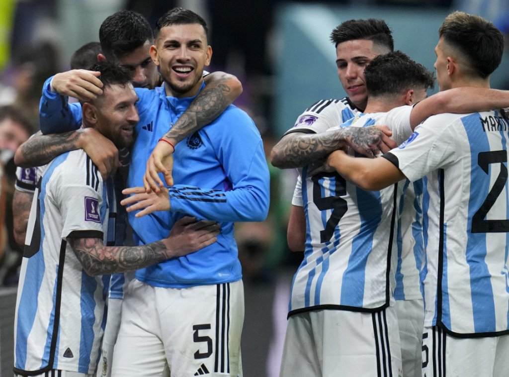 Mesi i Alvarez doneli pobedu Argentini protiv Hrvatske i plasman u finale Mundijala