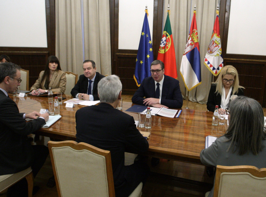 Vučić zahvalio Portugaliji na podršci evrointegracijama Srbije