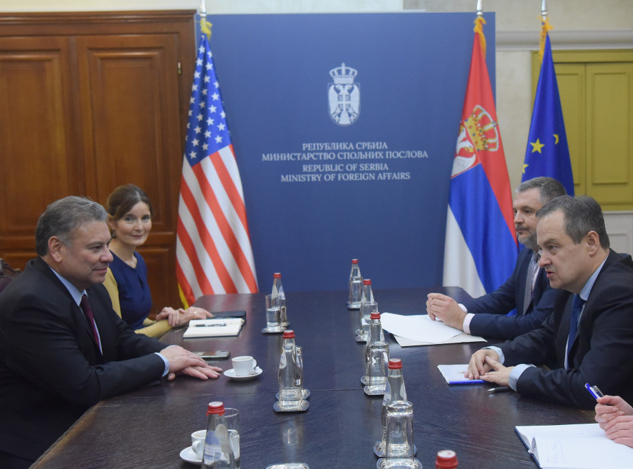 Dačić i Eskobar razgovarali o bilateralnim odnosima i aktuelnoj situaciji na KiM