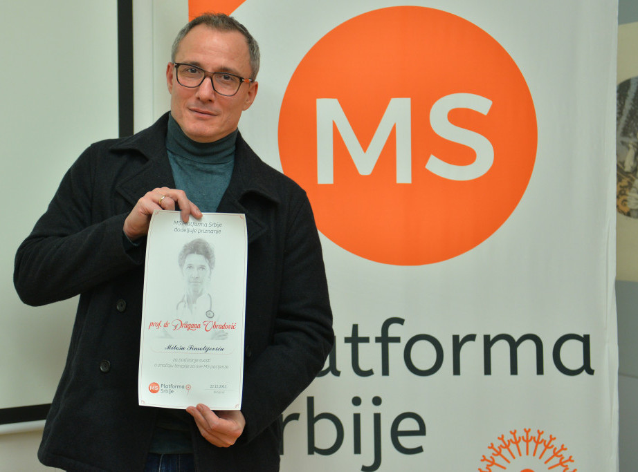 Nagrada MS Platforme Srbija pripala glumcu Milošu Timotijeviću