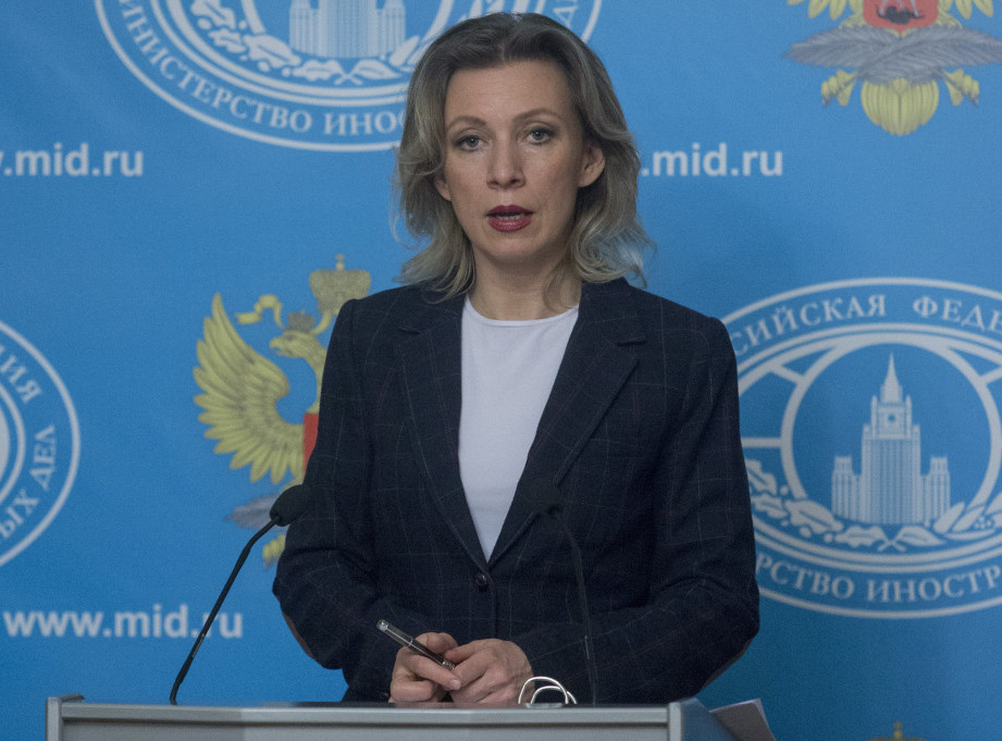 Zaharova: Udar na Lisičansk je zahvalnost Kijeva za finansijsku pomoć EU