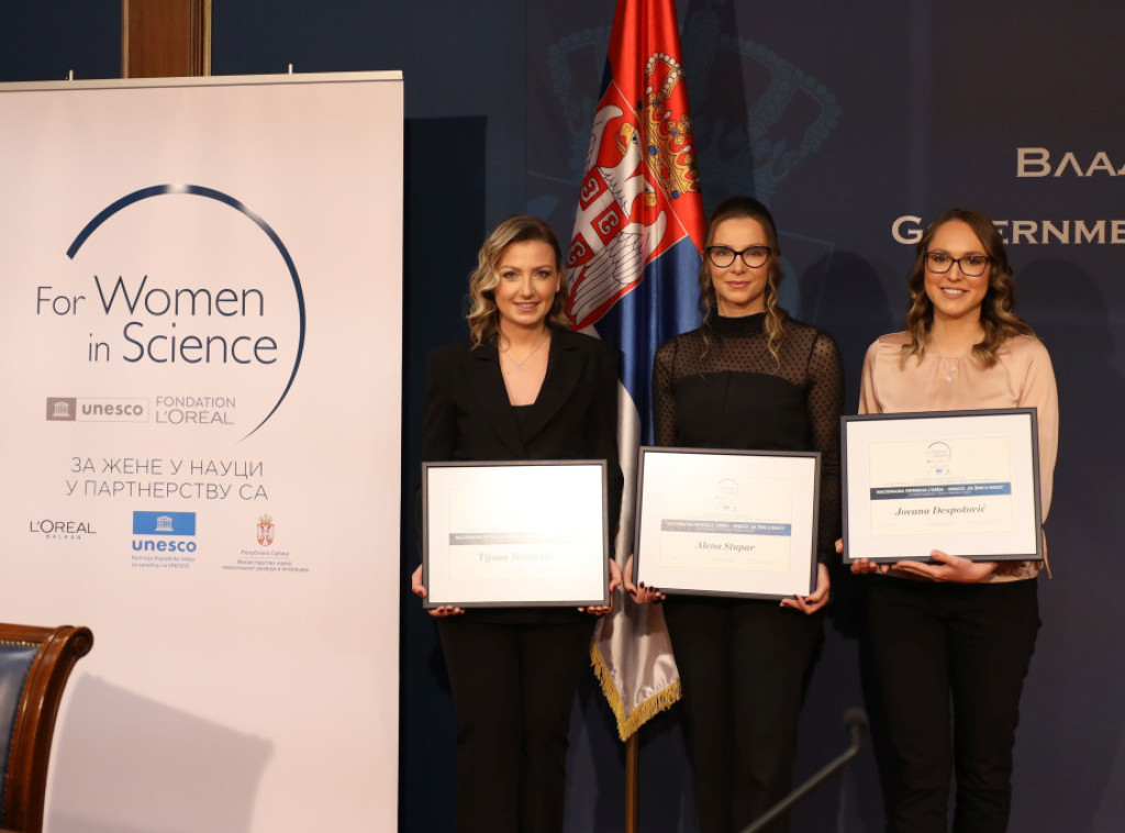 Najbolje mlade naučnice u Srbiji dobile stipendije "Za žene u nauci" za 2022. godinu