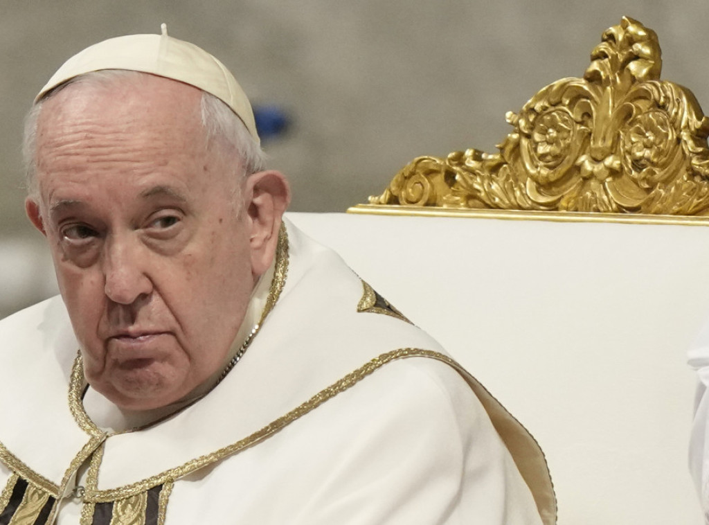 Papa Franja: Ratovi kao ovaj u Ukrajini su "zločin protiv Boga i čovečanstva"