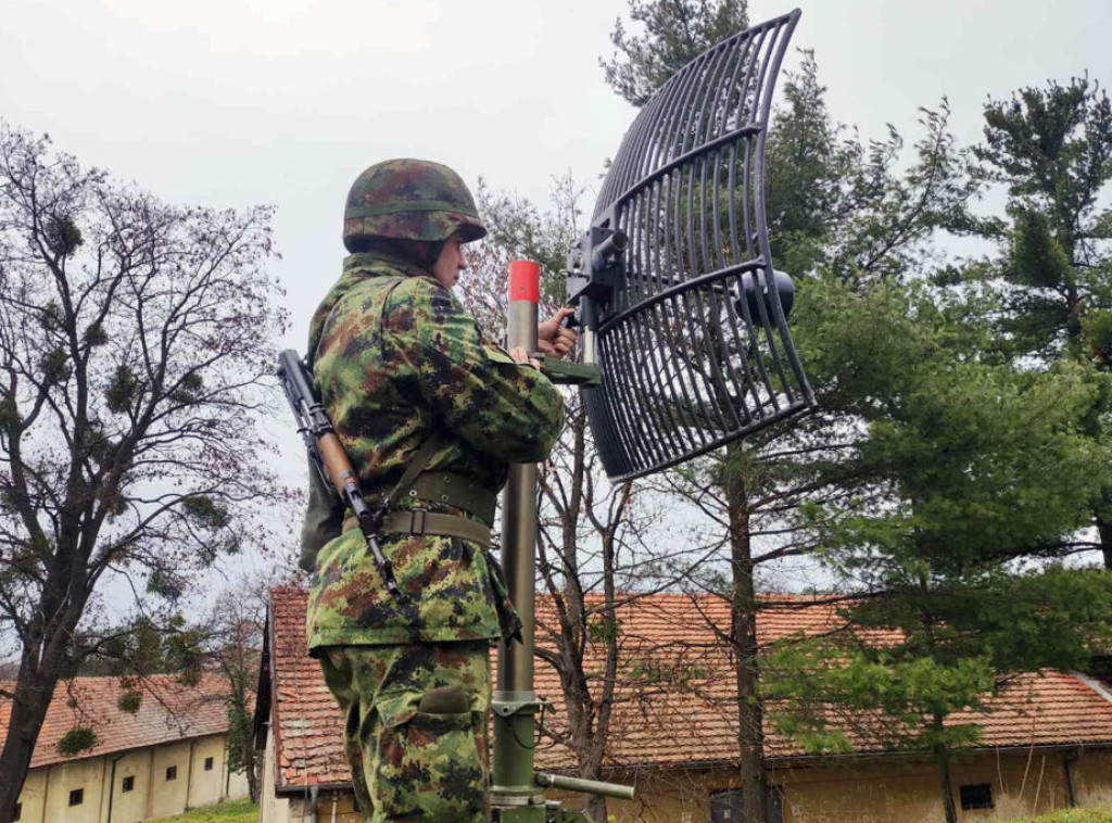 Obuka vojnika službe telekomunikacija u Brigadi veze