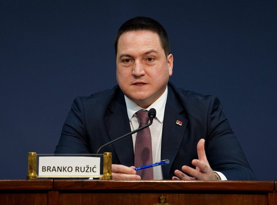 Ružić: Nastaviće se ulaganja u obnovu i izgradnju domova za učenike i studente