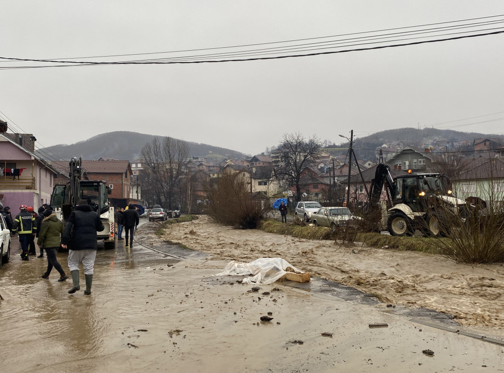 MUP: Zbog obilnih padavina proglašena vanredna situacija u Prijepolju, Brusu, Tutinu, Novom Pazaru i Sjenici