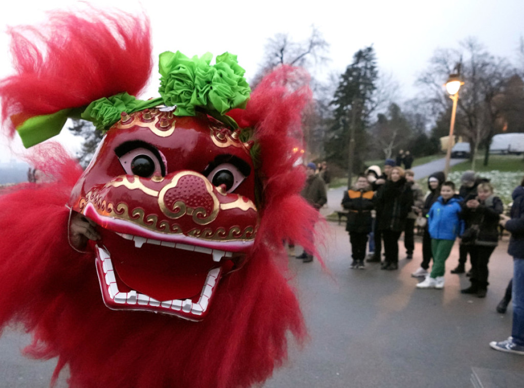 Vatrometom na Kalemegdanu počelo obeležavanje kineske Nove godine u Srbiji