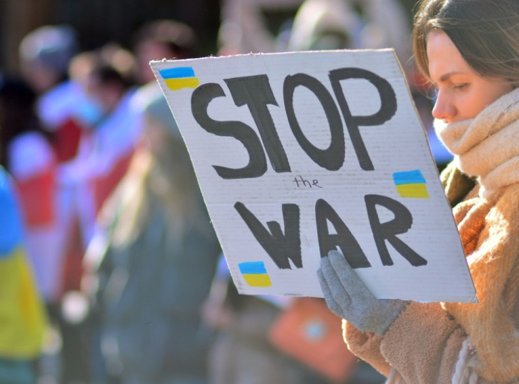 Ruski aktivisti organizovali u Ljubljani skup podrške Ukrajini
