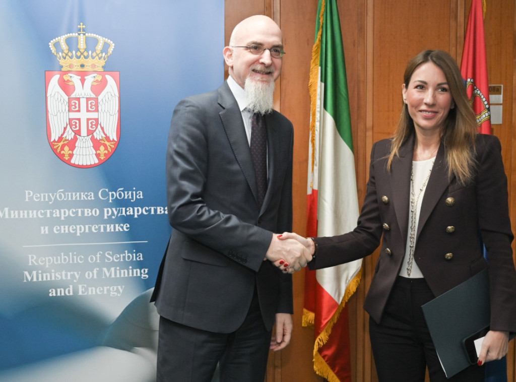 Đedović sa ambasadorom Gorijem razgovarala o saradnji Srbije i Italije u energetici