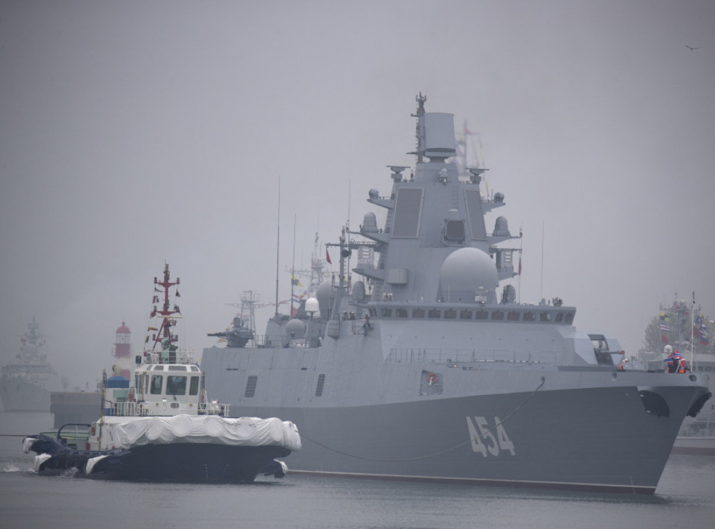Ruska fregata "Admiral Gorškov" izvela vojnu vežbu sa hipersoničnim raketama