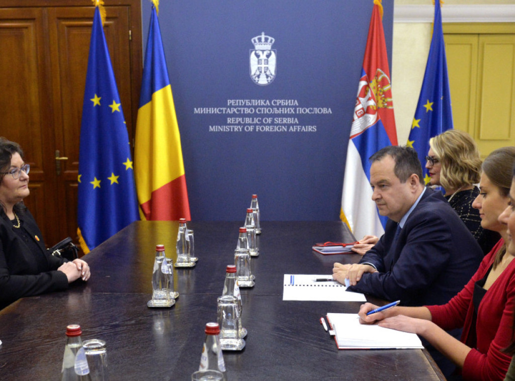Dacic thanks Romania for principled stance on Kosovo-Metohija