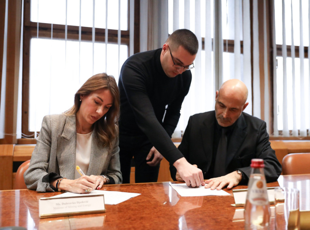 Đedović potpisala dokument za proširenje gasovoda na teritoriji Arilja