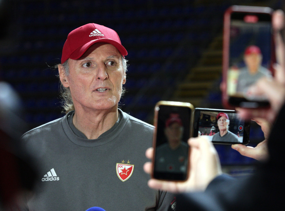 Ivanovic: Želim da moji igrači uživaju na derbiju sa Partizanom