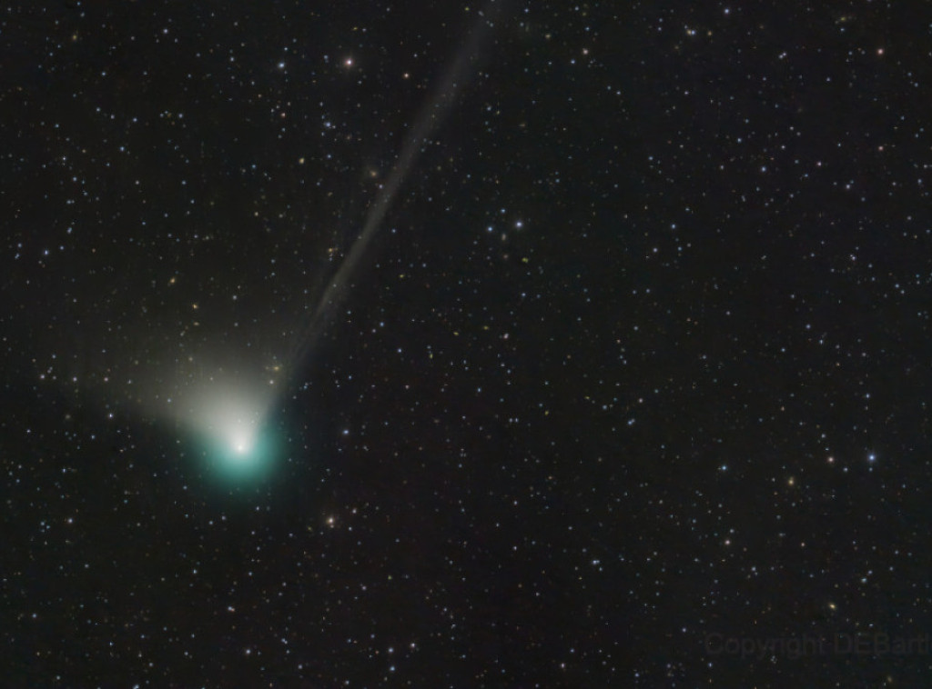 Zelena kometa proći će pored Zemlje prvi put u 50.000 godina