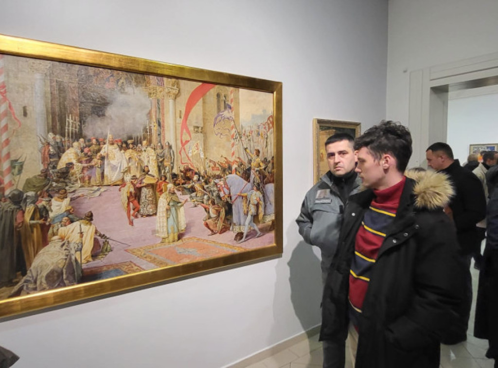 Čačak: U Umetničkoj galeriji „Nadežda Petrović” otvorena izložba Galerije Matice srpske