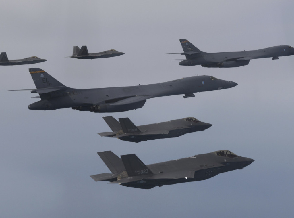 SAD i Južna Koreja izvele vazdušne vojne vežbe u blizini Korejskog poluostrva
