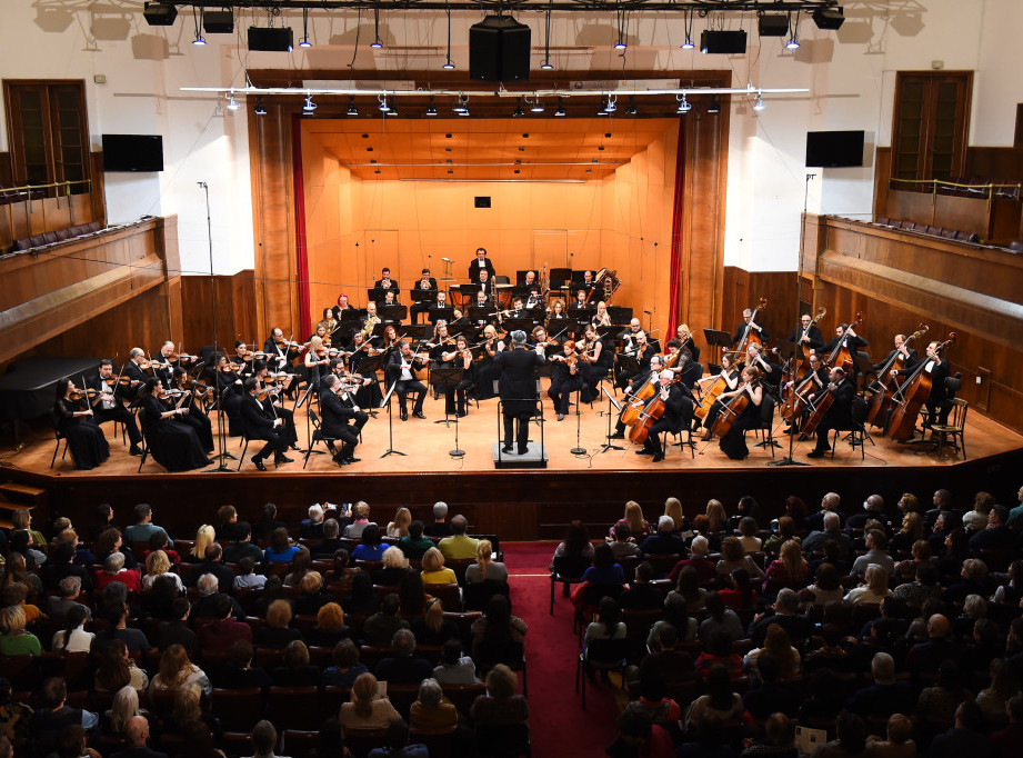 Betovenova “Deveta simfonija” na koncertu održanom povodom 91. rođendana Velike dvorane Kolarčeve zadužbine