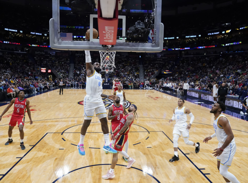 NBA: Košarkaši Čikaga pobedili Portland, Nju Orleans nadigrao Lejkerse