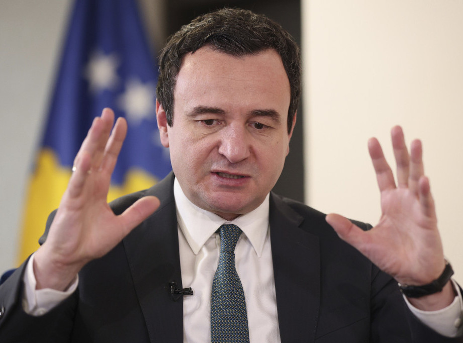 Kurti says Pristina accepts EU proposal for normalisation with Belgrade