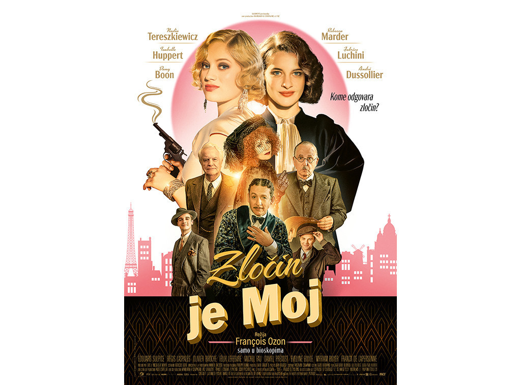 Film "Zločin je moj" Fransoa Ozona otvara 24. februara FEST u Mts dvorani