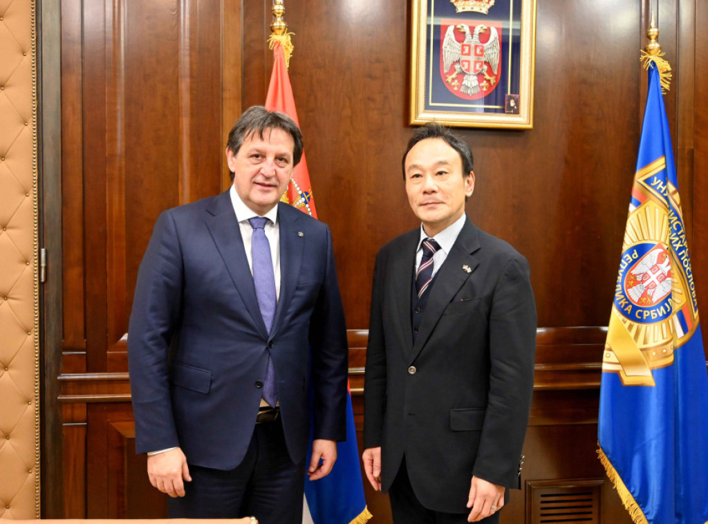 Gašić se sastao sa ambasadorom Japana, razgovarali o unapređenju saradnje dve zemlje
