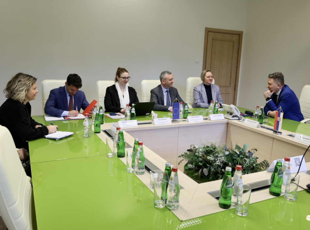 Ministar Mihailo Jovanović razgovarao je sa Majklom Milerom o aktivnostima na donošenju medijskih zakona