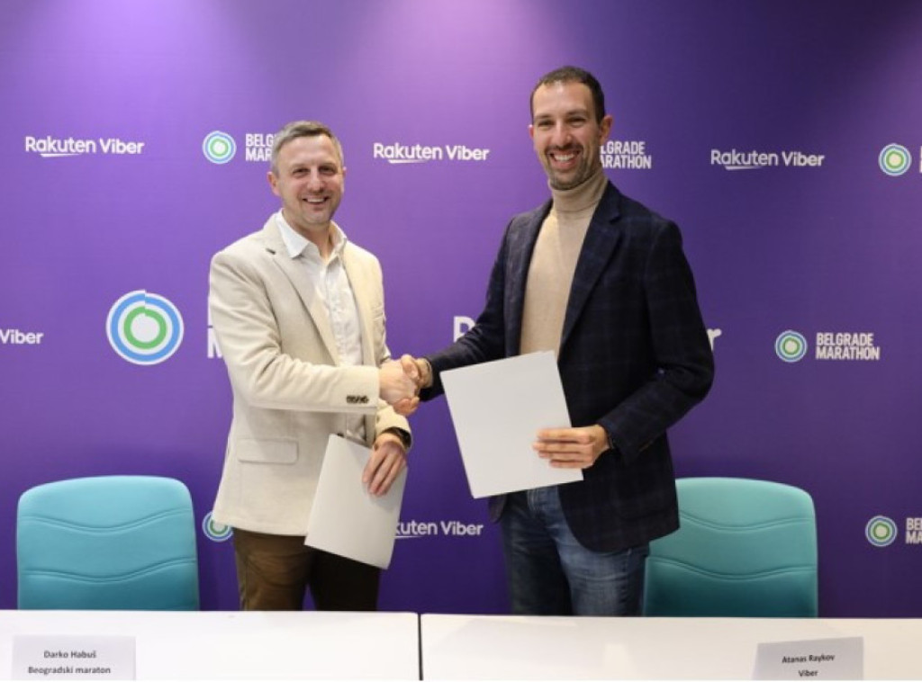 BGD maraton i Rakuten Viber potpisali Protokol o strateškom partnerstvu