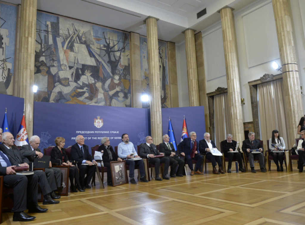 Uručene 59. Vukove nagrade u Predsedništvu Srbije