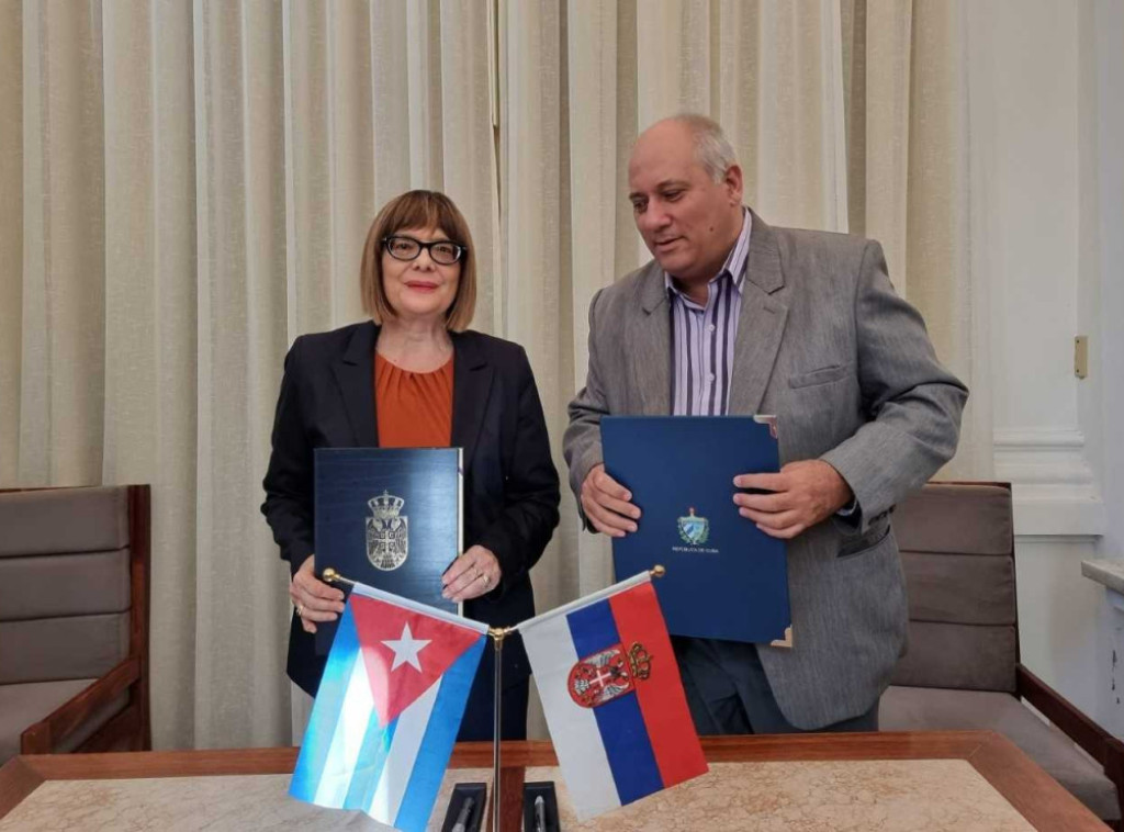 Srbija i Kuba potpisale Memorandum o razumevanju u oblasti filmske saradnje