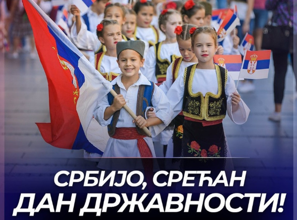 Vučić čestitao praznik: Srbijo, srećan Dan državnosti