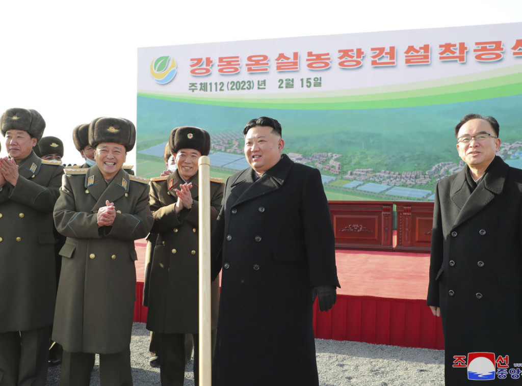 Pjongjang: Kim otvorio radove na izgradnji staklenika i 10.000 stanova