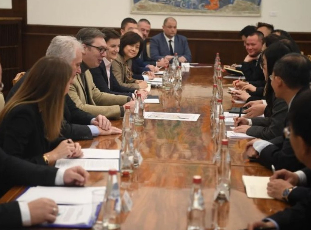 Vučić sa predstavnicima Ziđina razgovarao o pitanjima od obostranog interesa