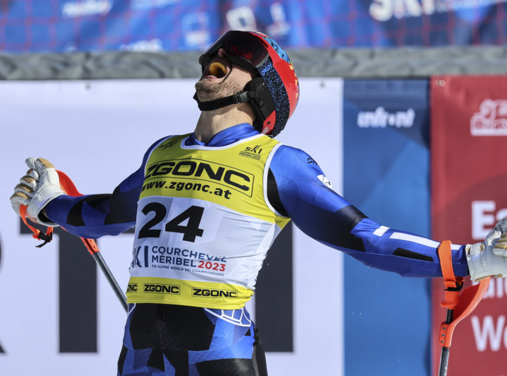 Kristofersen osvojio zlato u slalomu, Ginis doneo Grčkoj prvu medalju na Svetskom prvenstvu u skijanju
