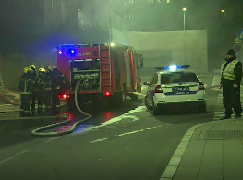 Lokalizovan požar u Ustaničkoj ulici, nema podataka o povređenima