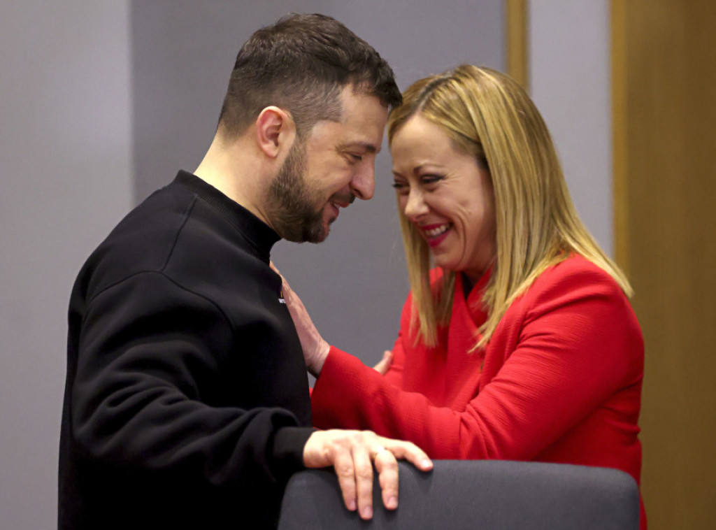 Premijerka Italije Đorđa Meloni doputovala u posetu Kijevu, popodne se sastaje sa Zelenskim