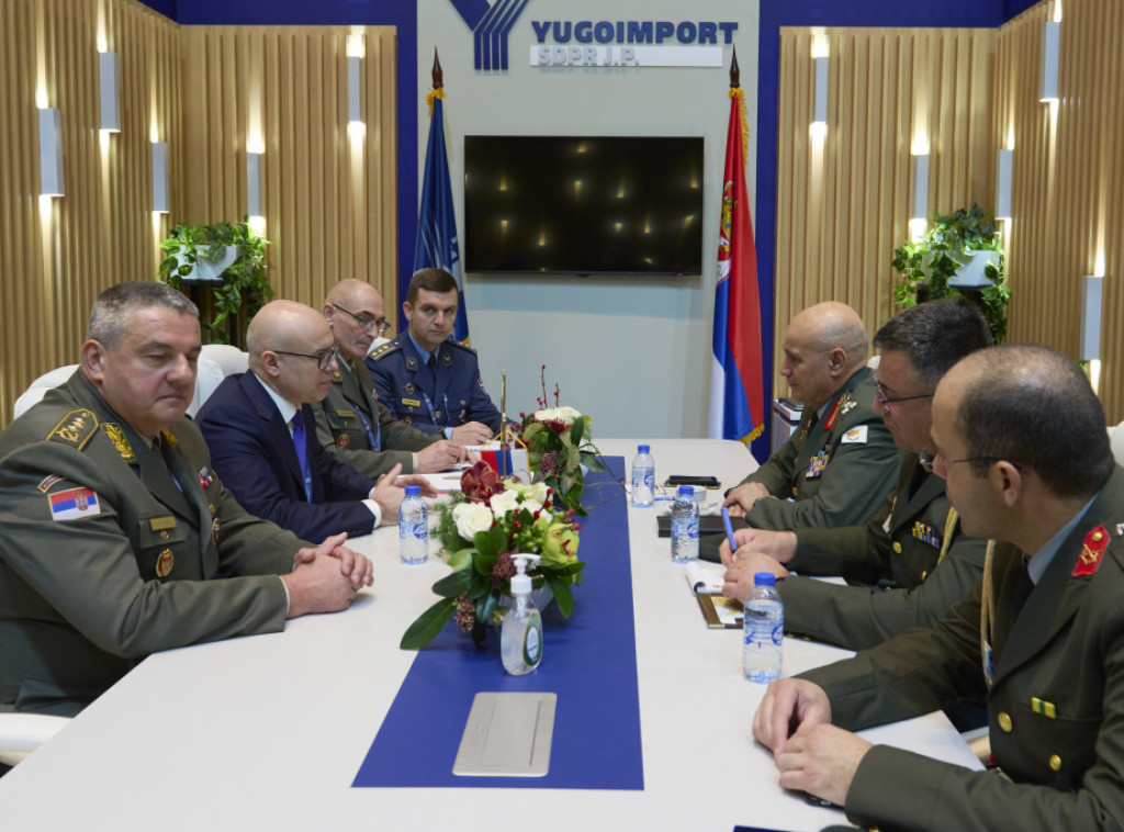 Vucevic meets with Cyprus National Guard chief