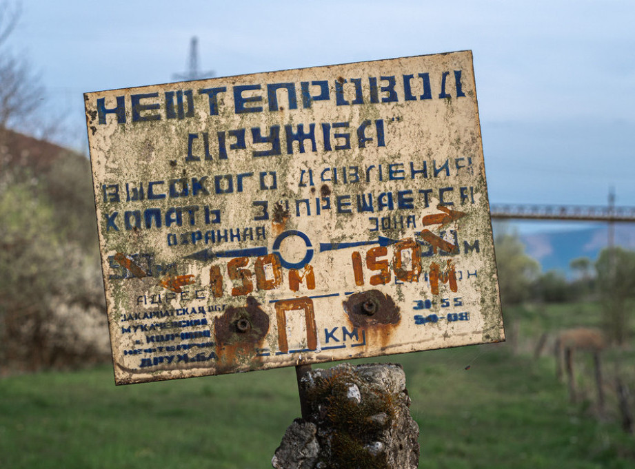 Transnjeft: Napadnut naftovod "Družba" u pograničnom regionu sa Ukrajinom