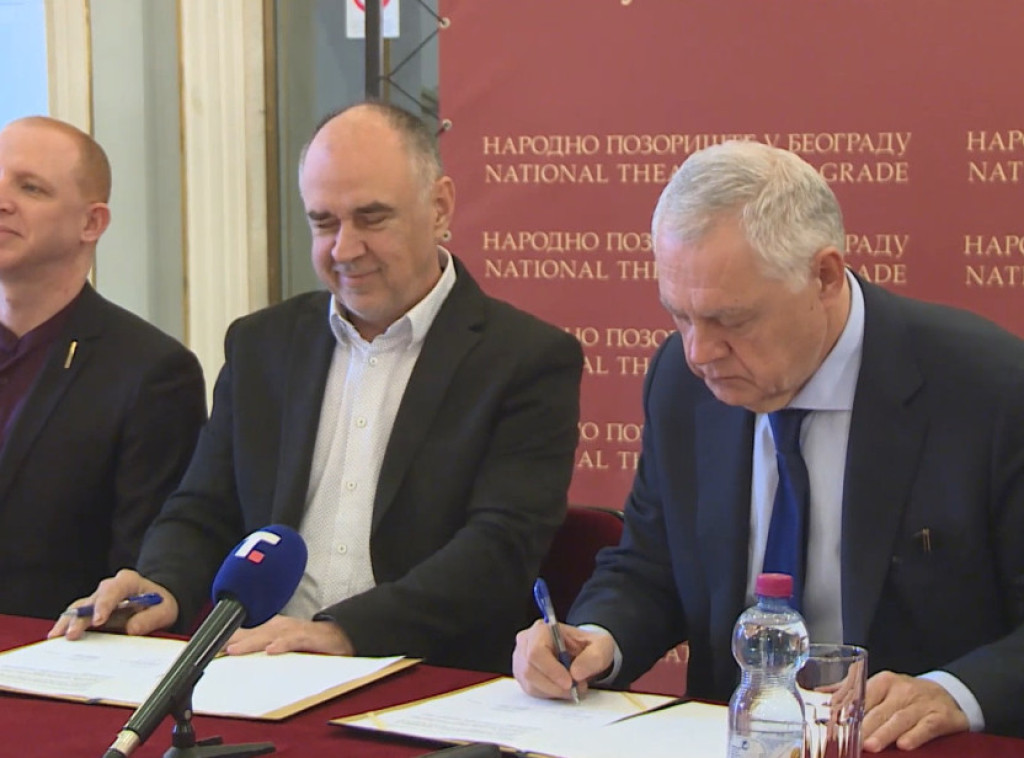 Nacionalni teatri iz Beograda i Bukurešta potpisali sporazum o saradnji