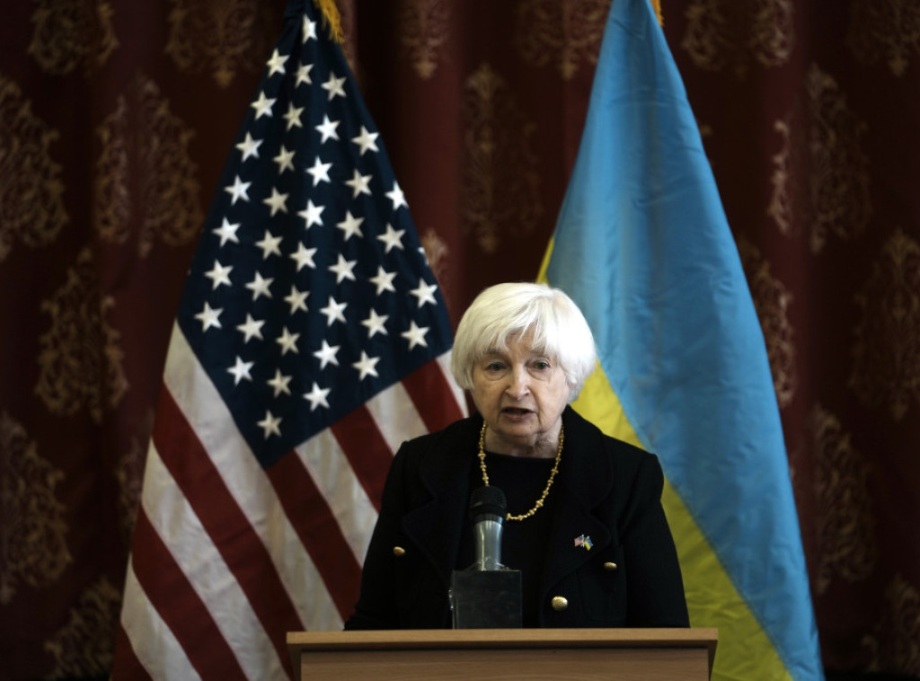Ministarka finansija SAD Dženet Jelen podržala program pomoći MMF-a za Ukrajinu
