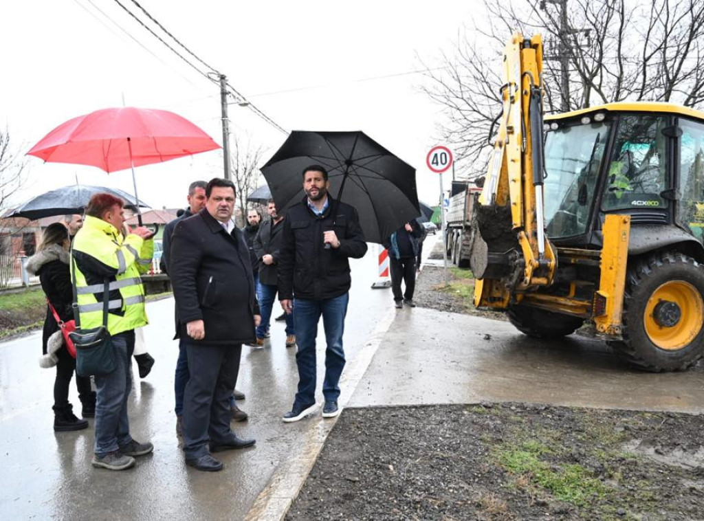 Gradonačelnik Šapić posetio radove u Batajnici i najavio nove projekte