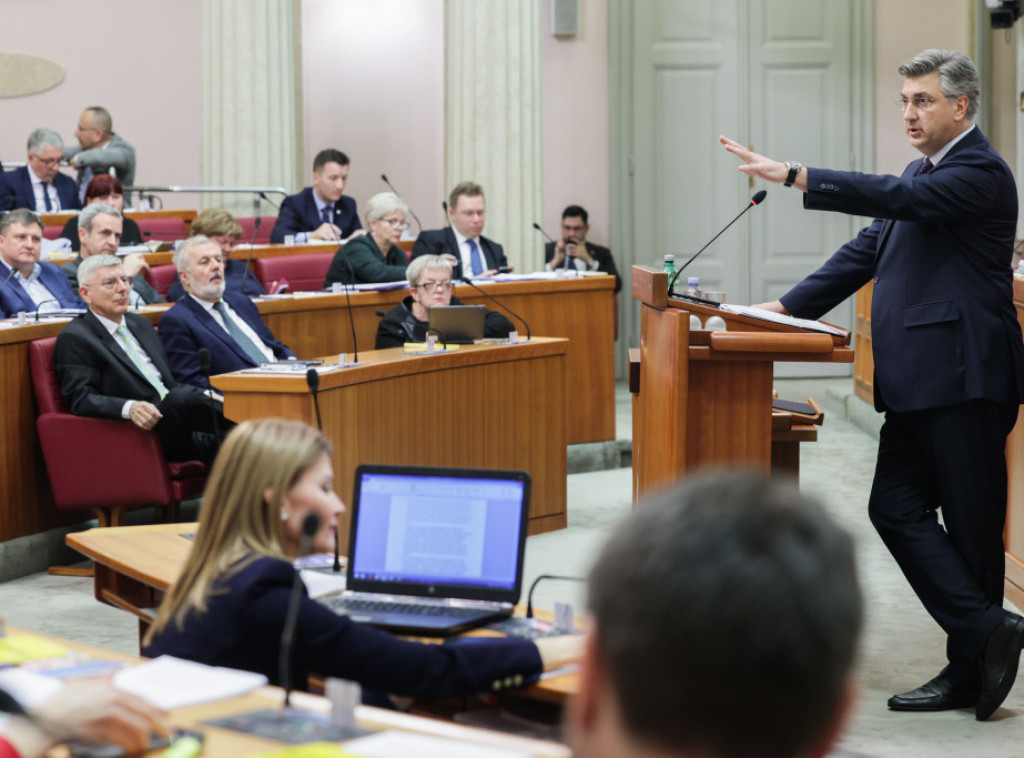 Propao pokušaj opozicije da opozive premijera Hrvatske Andreja Plenkovića