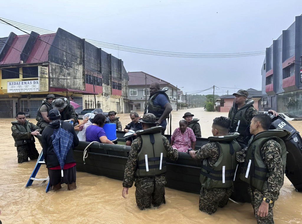 Poplave u Maleziji: Najmanje četvoro poginulih, više od 40.000 ljudi raseljeno