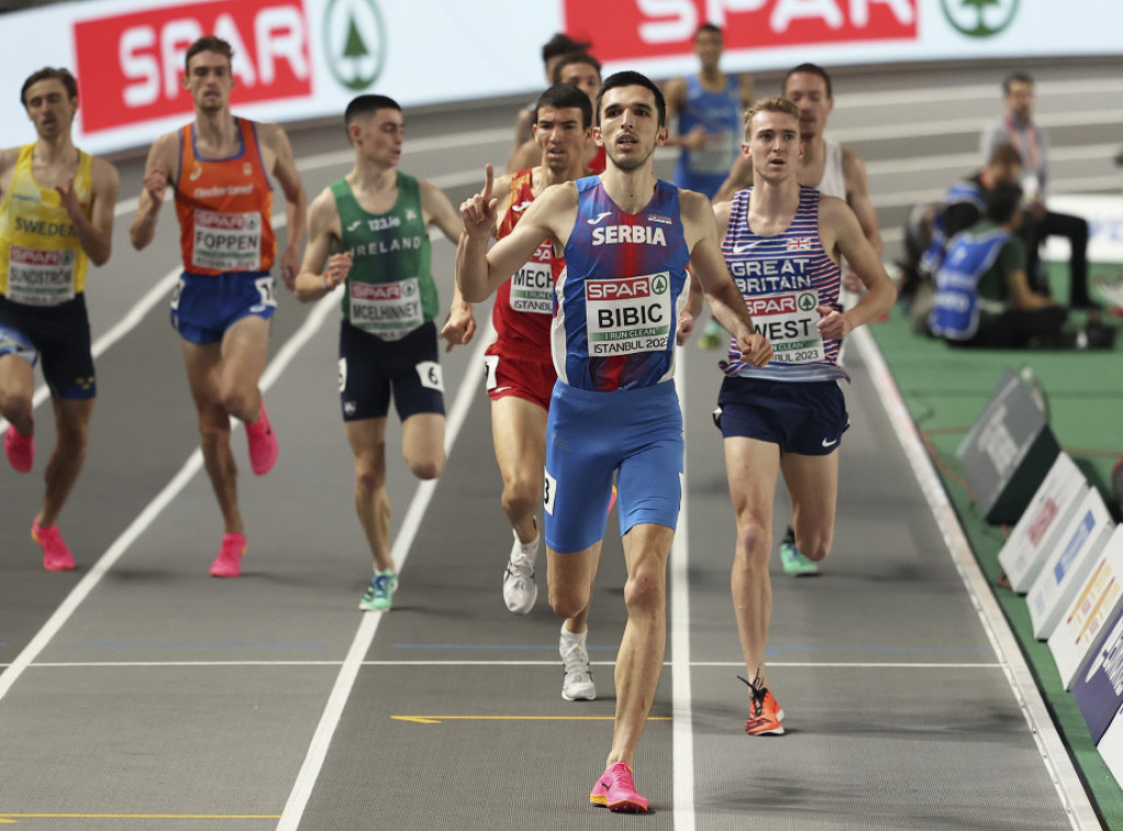 Srpski atletičar Elzan Bibić osvojio bronzu na EP u trci na 3.000 metara