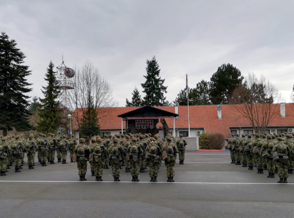 Počela obuka najmlađe generacije vojnika na dobrovoljnom služenju vojnog roka