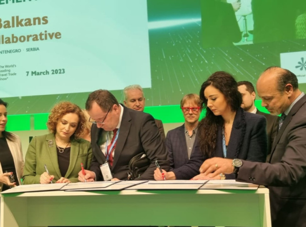 Sajam u Berlinu: TOS potpisala memorandum o saradnji sa zemljama regiona
