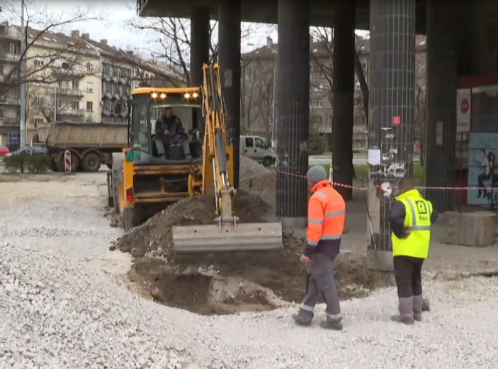 Radovi na Karađorđevom trgu u Zemunu biće završeni u prvoj polovini aprila