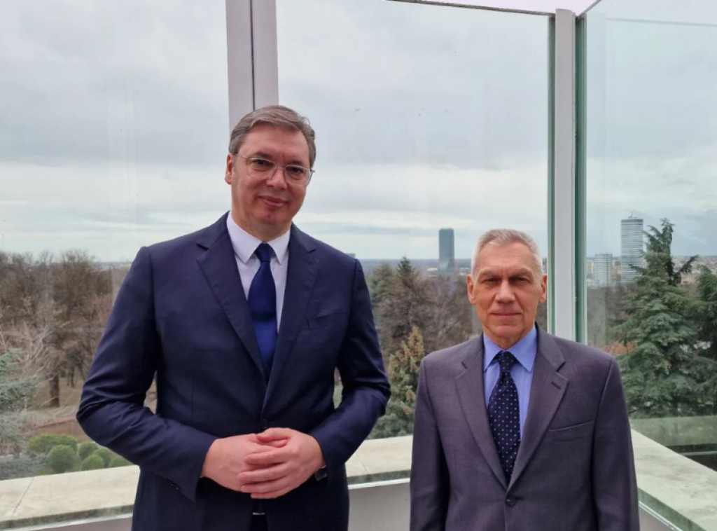 Predsednik Vučić razgovarao sa Bocan-Harčenkom o situaciji na KiM