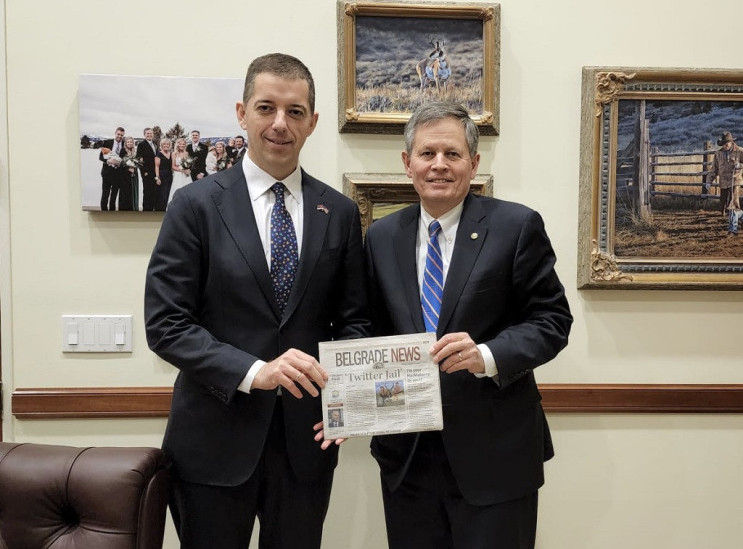 Marko Đurić se sastao sa senatorom Stivom Dejnsom