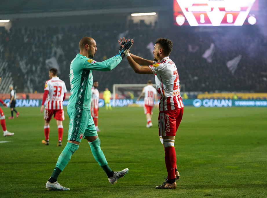 Fudbaleri Crvene zvezde pobedili Radnički i izborili plasman u četvrtfinale Kupa Srbije