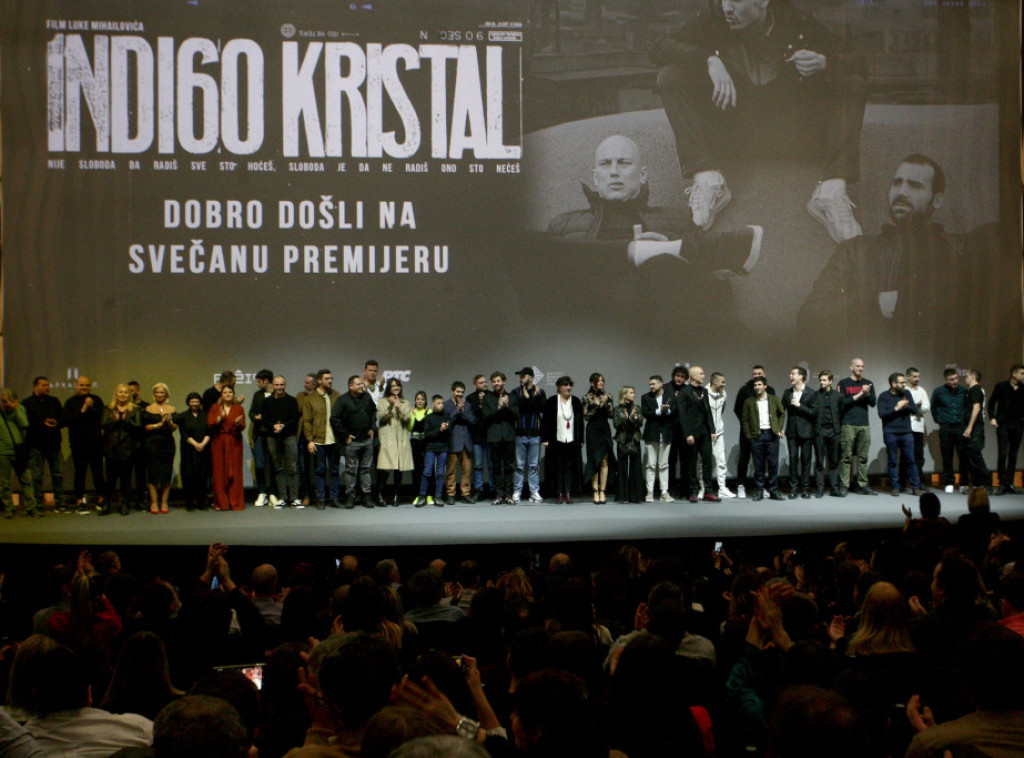 U prvom vikendu prikazivanja film "Indigo kristal" pogledalo 30 hiljada ljudi